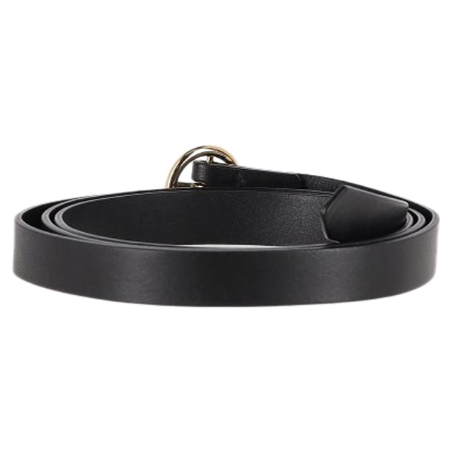 VINTAGE, RRP AS NEW
Crafted from smooth black leather, this Chloé belt is a study in refined simplicity. The statement round buckle adds a sculptural focal point while keeping the silhouette classic and versatile. Whether cinching the waist of a floaty dress or grounding tailored separates, it’s the perfect blend of utility and polish — subtle, stylish, and unmistakably Chloé.


Chloé Round Buckle Belt in Black Leather
Condition: Excellent
Signs of wear:  No sign of wear.
Packaging: None
Color: black
Material: Leather | leather
Size: One Size | One Size
Measurements: Width: 15; Length: 1050
SKU: NAPPUGBAC472268W