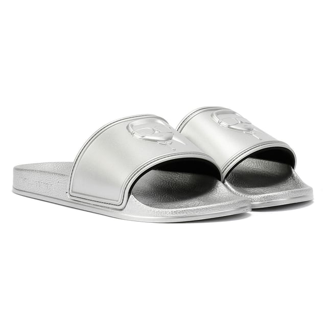 Bequeme gepolsterte Pantoletten, die den ganzen Tag über getragen werden können. Leichte und stützende Slip-On-Schuhe mit einem weichen Fußbett für überragenden Komfort.