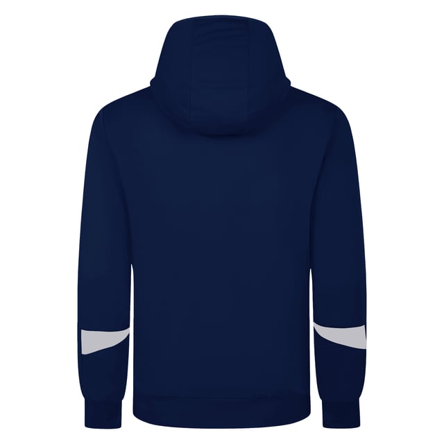 Materiaal: 100% polyester. Stof: Gebreid. Ontwerp: Logo. Hem: Ribben. Kap Kenmerken: Scuba, Knevelversteller. Halslijn: Kapitein. Mouwtype: Met lange mouwen. Manchet: Ribbel. Zakken: 2 Zijzakken, Rits. Bevestiging: Volledige ritssluiting.