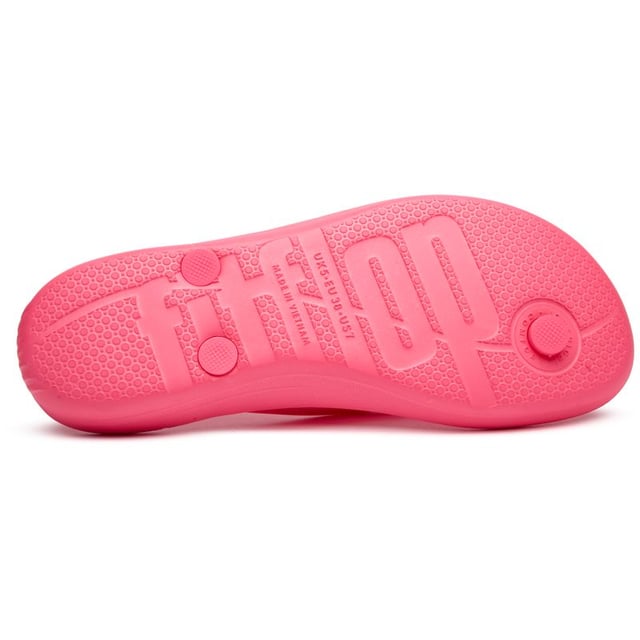Fitflop Iqushion Sparkle Sandals Womens pink Fitflop iqushion sparkle sandals and a rubber sole. Featuring: ergonomically engineered, ultra light iqushion midsole and anatomically contoured footbed.