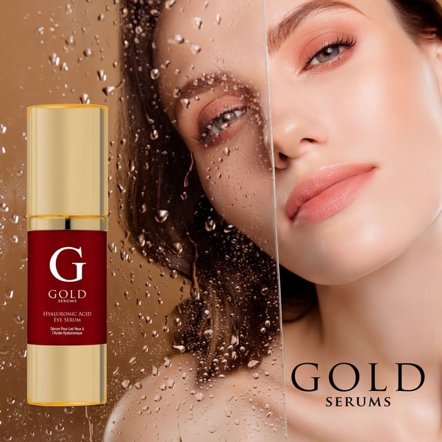 Gold Serums Hyaluronic Acid Eye Serum 15ml x 2 Duo Pack Revitalise your eyes with our Revitalising Eye Serum, expertly designed for those struggling with tired, dehydrated, and dull skin around the eyes. This luxurious serum combines the powerful hydrating properties of Hyaluronic Acid with soothing Aloe Vera and gentle exfoliating Salicylic Acid, ensuring a brighter, smoother appearance. Perfect for all skin types, including sensitive skin, this fast-absorbing, non-greasy formula deeply hydrates, calms irritation, and refines texture. Say goodbye to dark circles, puffiness, and dryness—just apply a small amount around the eye area morning and night for optimal results. Vegan, cruelty-free, and free from parabens and sulfates, our Revitalising Eye Serum is your ultimate solution for refreshed and youthful-looking eyes. Shop now and experience the transformative difference!