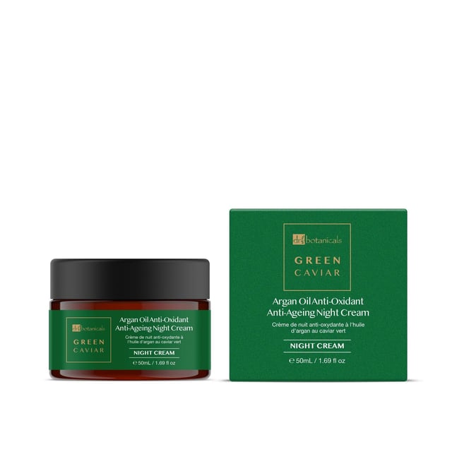 Dr Botanicals Anti-Ageing Green Caviar Morning Skincare Christmas Gift Set