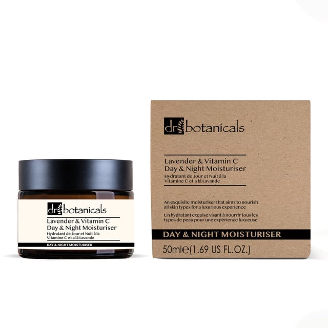 Discover the Lavender & Vitamin C Day & Night Moisturiser, your ultimate solution for hydrated, bright, and calm skin. Perfect for all skin types, this lightweight and non-greasy formula is enriched with nourishing coconut oil, revitalising vitamin C, and soothing lavender flower oil. It deeply hydrates and nourishes to combat dryness, brightens and evens skin tone for a radiant finish, and calms your complexion for a relaxing experience. Ideal for daily use, simply apply to clean, dry skin morning and night to unveil a smoother, youthful appearance. Plus, it’s vegan, cruelty-free, and free from parabens, sulfates, and artificial fragrances. Shop now to experience the calming, nourishing benefits for your skin!
