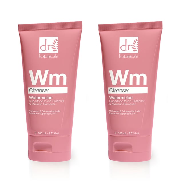 Discover the Watermelon Superfood Cleanser & Makeup Remover, your ultimate solution for all skin types seeking a radiant cleanse. Formulated with powerful ingredients like Salicylic Acid, Glycolic Acid, and Lactic Acid, this cleanser effectively targets blemishes and improves skin texture, leaving your complexion clearer and revitalised. Infused with natural watermelon seed oil, it enhances your skin's glow without any greasy residue, making it perfect for daily use. Suitable for sensitive skin, this vegan and cruelty-free formula is free from parabens, sulfates, and artificial fragrances. Experience the refreshing boost your skin deserves—apply morning and evening for best results and unveil your healthiest, glowing skin today!