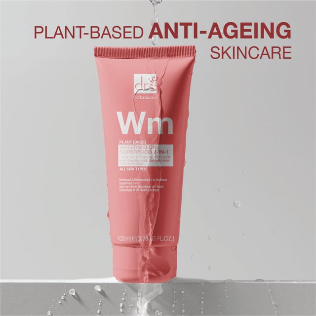 Discover the Watermelon Superfood Cleanser & Makeup Remover, your ultimate solution for all skin types seeking a radiant cleanse. Formulated with powerful ingredients like Salicylic Acid, Glycolic Acid, and Lactic Acid, this cleanser effectively targets blemishes and improves skin texture, leaving your complexion clearer and revitalised. Infused with natural watermelon seed oil, it enhances your skin's glow without any greasy residue, making it perfect for daily use. Suitable for sensitive skin, this vegan and cruelty-free formula is free from parabens, sulfates, and artificial fragrances. Experience the refreshing boost your skin deserves—apply morning and evening for best results and unveil your healthiest, glowing skin today!