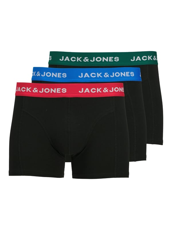 Diese Trunks bringen frischen Wind in deine Wäsche-Schublade. Mit ihrem kürzeren, eng anliegenden Schnitt sitzen sie wie eine zweite Haut. Der elastische Bund sorgt für einen perfekten Halt – den ganzen Tag lang. Besonders stylisch: der eingewebte Label-Schriftzug, der für einen sportlich-markanten Look sorgt. Das weiche Material fühlt sich angenehm auf der Haut an und bietet optimale Bewegungsfreiheit. Sie eignen sich ideal für den Alltag, aber auch für aktive Stunden. Im praktischen Dreierpack erhältst du gleich dreifachen Komfort. Jeder Schnitt ist durchdacht, jede Naht sitzt. Modern, schlicht und dennoch ein Statement. Ein Basic, das alles andere als langweilig ist.