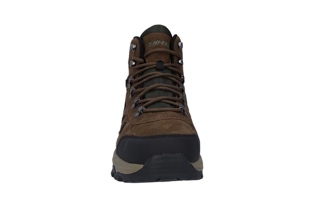 Die Hi-Tec Bandera Expedition Mid Stiefel sind für ernsthafte Outdoor-Leistung mit ganztägigem Komfort konzipiert. Mit einem strapazierfähigen Wildleder- und atmungsaktiven Mesh-Obermaterial ausgestattet, wurden diese Stiefel entwickelt, um Ihre Füße kühl und geschützt zu halten. Eine Dri-Tec wasserdichte Membran sorgt dafür, dass Ihre Füße bei nassen Bedingungen trocken bleiben, während das Ghillie-Schnürsystem mit rostfreien Beschlägen einen sicheren, verstellbaren Sitz gewährleistet. 

Für zusätzlichen Komfort verfügen die Stiefel über einen gepolsterten Schaft und eine Zunge, und die abriebfesten Fersen- und Zehenkappen schützen vor rauem Gelände. Ein leichter, haltbarer Gabelschaft erhöht die Stabilität und Flexibilität, während die stoßdämpfende CMEVA-Zwischensohle und das herausnehmbare, geformte EVA-Fußbett langanhaltende Dämpfung bieten. Die M-D Traction Außensohle sorgt für überlegenen Grip, egal ob Sie bergauf oder bergab gehen.

Mit einem breiten Schnitt (E-Breite) für zusätzlichen Platz und Komfort ist der Bandera Expedition ein vom Duke of Edinburgh's Award empfohlener Wanderschuh und damit eine ideale Wahl sowohl für erfahrene Wanderer als auch für neue Abenteurer.

- Strapazierfähiges Wildleder und atmungsaktives Mesh-Obermaterial
- Dri-Tec wasserdichte Membran hält die Füße trocken
- Ghillie-Schnürsystem mit rostfreien Beschlägen
- Gepolsterter Schaft und Zunge für Komfort
- Abriebfeste Fersen- und Zehenkappen
- Leichter Gabelschaft für Stabilität und Flexibilität
- CMEVA-Zwischensohle und herausnehmbares EVA-Fußbett für Dämpfung
- M-D Traction Außensohle bietet exzellenten Grip
- Breite (E-Breite) für zusätzlichen Komfort
- Hi-Tec Branding