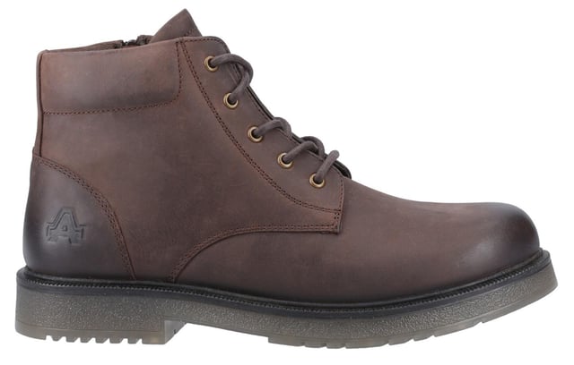Tough, practical, and built for comfort, the Amblers Bath Men's Boots are designed to handle demanding days with ease. Crafted with a durable full grain leather upper, these boots combine a traditional lace-up style with the added convenience of a side zip for easy on and off. The energy-rebounding PVC sole unit provides long-lasting support and cushioning, making them ideal for work or casual wear. Whether you're on the job or on the go, these boots deliver reliable performance and timeless style.
- Leather upper
- Traditional lace-up closure with convenient side zip
- Energy-rebounding PVC sole
- Suitable for work or casual wear
- Durable outsole
- Amblers branding