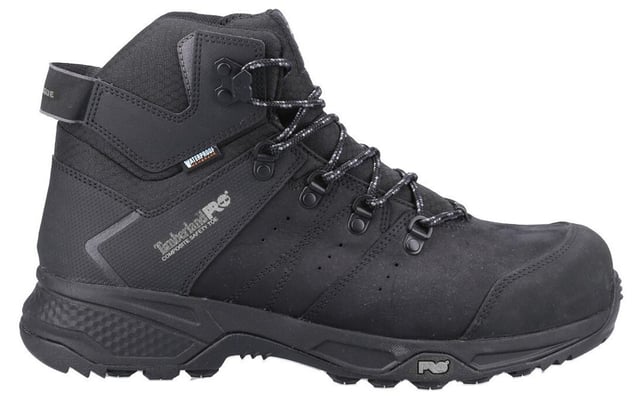 The Timberland Pro Switchback Men's Work Safety Boots are designed to meet the demands of both tough jobs and light trail adventures. Engineered for comfort, durability, and performance, these boots feature a composite safety toe and a non-metallic puncture-resistant plate for added protection. The Anti-Fatigue Technology PU footbed ensures all-day comfort, while the non-metallic shank provides extra support. A lightweight, cushioning EVA midsole delivers shock absorption, and the rugged Timberland PRO rubber outsole offers superior traction for various terrains. Whether on the job site or the trail, these boots are built to help you stay protected and comfortable.
- Leather upper
- Composite safety toe
- Non-metallic puncture-resistant plate
-Anti-Fatigue Technology PU footbed
-Non-metallic shank for extra support
-Lightweight EVA midsole for shock absorption
-Rugged Timberland PRO rubber outsole for superior traction
-Built for both job site and trail use
- Timberland Pro branding