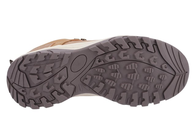 The Cotswold Overbury Womens Hiking Boots are the perfect companion for outdoor adventures. Crafted with waterproof PU uppers, these boots ensure your feet stay dry no matter the weather conditions. The lace-up front and speed hook fastenings provide a secure, adjustable fit, while the comfort footbed delivers all-day cushioning for maximum comfort. Whether you're trekking through wet trails or exploring rugged terrain, the Overbury boots offer both durability and comfort for all your hiking needs.
-Waterproof PU uppers keep feet dry in all weather
- Lace-up front with speed hook fastenings for a secure fit
- Comfort footbed for all-day cushioning
- Durable and comfortable for trekking wet trails or rugged terrain
- Ideal for outdoor adventures and hiking