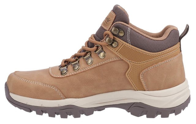 The Cotswold Overbury Womens Hiking Boots are the perfect companion for outdoor adventures. Crafted with waterproof PU uppers, these boots ensure your feet stay dry no matter the weather conditions. The lace-up front and speed hook fastenings provide a secure, adjustable fit, while the comfort footbed delivers all-day cushioning for maximum comfort. Whether you're trekking through wet trails or exploring rugged terrain, the Overbury boots offer both durability and comfort for all your hiking needs.
-Waterproof PU uppers keep feet dry in all weather
- Lace-up front with speed hook fastenings for a secure fit
- Comfort footbed for all-day cushioning
- Durable and comfortable for trekking wet trails or rugged terrain
- Ideal for outdoor adventures and hiking
