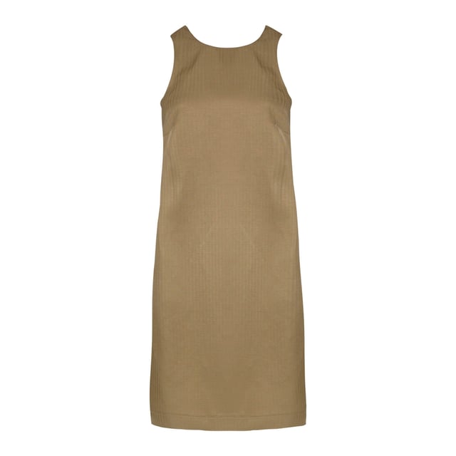 Experimente un estilo sin esfuerzo con este vestido por encima de la rodilla, confeccionado con tejido Tencel de alta calidad con tejido jacquard para una apariencia texturizada y elegante. Con una cremallera trasera oculta, dos bolsillos laterales funcionales y un ajuste relajado, este vestido es perfecto para estar cómodo durante todo el día sin comprometer la sofisticación. Ideal para salidas informales u ocasiones semiformales, combina maravillosamente con zapatos planos y de tacón para un atuendo versátil y elegante.