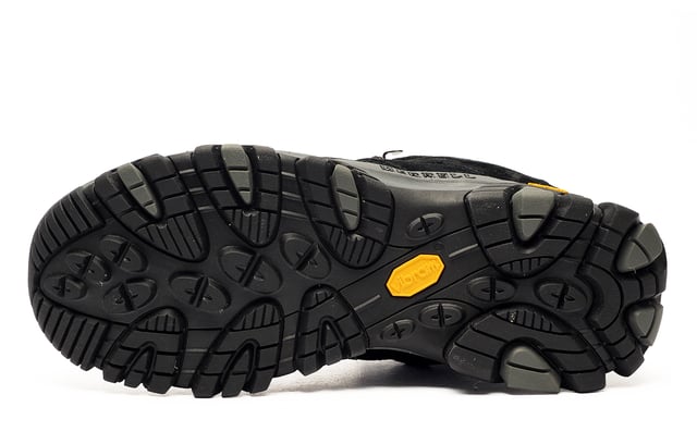 NEW IN  2025 MODEL & COLOUR
Built for rugged trails and unpredictable conditions, the Merrell Moab 3 Mid GTX delivers trusted performance with upgraded comfort and durability. Featuring a GORE-TEX waterproof membrane, it keeps your feet dry while allowing breathability on the move. The upper combines durable suede leather and breathable textile, with a bellows tongue to keep out dirt and debris. A protective rubber toe cap and heel guard against abrasions, while the recycled materials used reflect Merrells commitment to sustainability.
Inside, the Moab 3-exclusive footbed contours naturally to your foot, paired with a supportive insole and softer, cushioned midsole for long-lasting comfort. Finished with a Vibram TC5+ outsole for best-in-class grip and durability, these boots are one of the finest you will ever put on your feet.

NEW IN  2025 MODEL & COLOUR
- Suede leather / textile upper
- GORE-TEX waterproof membrane
- Bellows tongue to keep debris out
- Protective and abrasion resistant rubber heel and toe cap
- Partly made from recycled materials
- Exclusive Moab 3 footbed contours to your foot
- Moulded nylon arch shank
- Merrell air cushion in the heel absorbs shock and adds stability
- Vibram TC5+ outsole provides exceptional traction
- Merrell branding