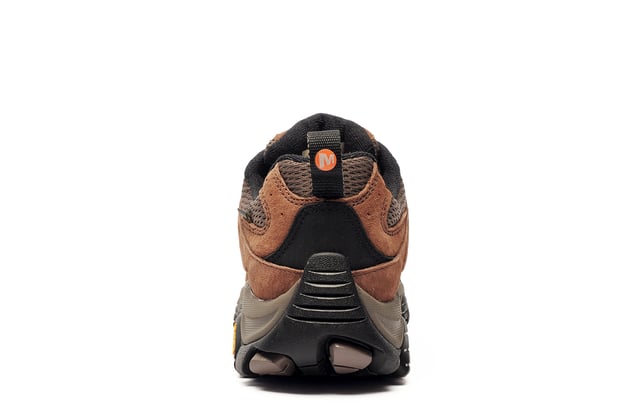 NEW IN  2025 MODEL & COLOUR
Built for rugged trails and unpredictable conditions, the Merrell Moab 3 GTX delivers trusted performance with upgraded comfort and durability. Featuring a GORE-TEX waterproof membrane, it keeps your feet dry while allowing breathability on the move. A protective rubber toe cap and heel guard against abrasions, while the recycled materials used reflect Merrells commitment to sustainability.
Inside, the Moab 3-exclusive footbed contours naturally to your foot, paired with a supportive insole and softer, cushioned midsole for long-lasting comfort. Finished with a Vibram TC5+ outsole for best-in-class grip and durability, these hiking shoes are one of the finest you will ever put on your feet.
NEW IN  2025 MODEL & COLOUR
-Suede leather / textile upper
-GORE-TEX waterproof membrane
- Protective and abrasion resistant rubber heel and toe cap
- Lace up construction
- Partly made from recycled materials
- Exclusive Moab 3 footbed contours to your foot
- Moulded nylon arch shank
- Merrell air cushion in the heel absorbs shock and adds stability
- Vibram TC5+ outsole provides exceptional traction
- Merrell branding