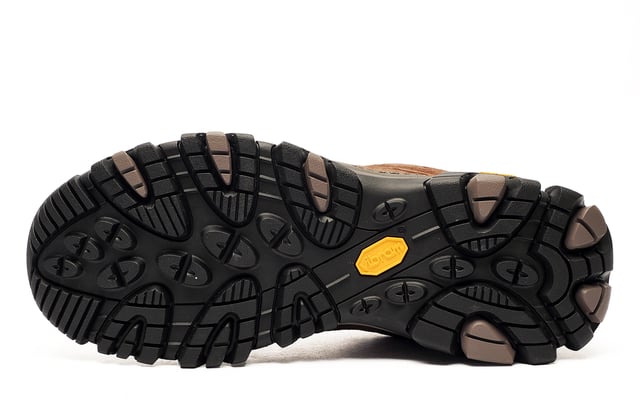 NEW IN  2025 MODEL & COLOUR
Built for rugged trails and unpredictable conditions, the Merrell Moab 3 GTX delivers trusted performance with upgraded comfort and durability. Featuring a GORE-TEX waterproof membrane, it keeps your feet dry while allowing breathability on the move. A protective rubber toe cap and heel guard against abrasions, while the recycled materials used reflect Merrells commitment to sustainability.
Inside, the Moab 3-exclusive footbed contours naturally to your foot, paired with a supportive insole and softer, cushioned midsole for long-lasting comfort. Finished with a Vibram TC5+ outsole for best-in-class grip and durability, these hiking shoes are one of the finest you will ever put on your feet.
NEW IN  2025 MODEL & COLOUR
-Suede leather / textile upper
-GORE-TEX waterproof membrane
- Protective and abrasion resistant rubber heel and toe cap
- Lace up construction
- Partly made from recycled materials
- Exclusive Moab 3 footbed contours to your foot
- Moulded nylon arch shank
- Merrell air cushion in the heel absorbs shock and adds stability
- Vibram TC5+ outsole provides exceptional traction
- Merrell branding
