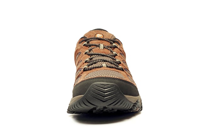NEW IN  2025 MODEL & COLOUR
Built for rugged trails and unpredictable conditions, the Merrell Moab 3 GTX delivers trusted performance with upgraded comfort and durability. Featuring a GORE-TEX waterproof membrane, it keeps your feet dry while allowing breathability on the move. A protective rubber toe cap and heel guard against abrasions, while the recycled materials used reflect Merrells commitment to sustainability.
Inside, the Moab 3-exclusive footbed contours naturally to your foot, paired with a supportive insole and softer, cushioned midsole for long-lasting comfort. Finished with a Vibram TC5+ outsole for best-in-class grip and durability, these hiking shoes are one of the finest you will ever put on your feet.
NEW IN  2025 MODEL & COLOUR
-Suede leather / textile upper
-GORE-TEX waterproof membrane
- Protective and abrasion resistant rubber heel and toe cap
- Lace up construction
- Partly made from recycled materials
- Exclusive Moab 3 footbed contours to your foot
- Moulded nylon arch shank
- Merrell air cushion in the heel absorbs shock and adds stability
- Vibram TC5+ outsole provides exceptional traction
- Merrell branding