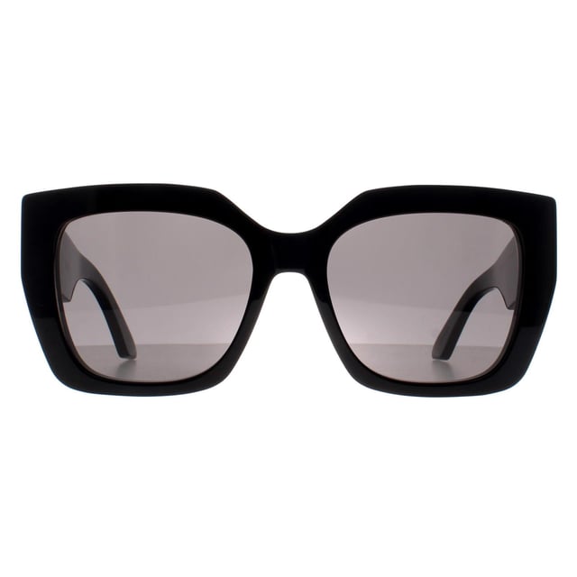 Dior Square Womens Shiny Black Smoke Grey MissDior S2I  Sunglasses features a luxurious design and delicate detailing, these sunglasses are perfect for the modern woman who desires sophistication and style in every accessory.