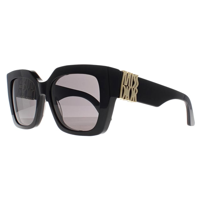 Dior Square Womens Shiny Black Smoke Grey MissDior S2I  Sunglasses features a luxurious design and delicate detailing, these sunglasses are perfect for the modern woman who desires sophistication and style in every accessory.