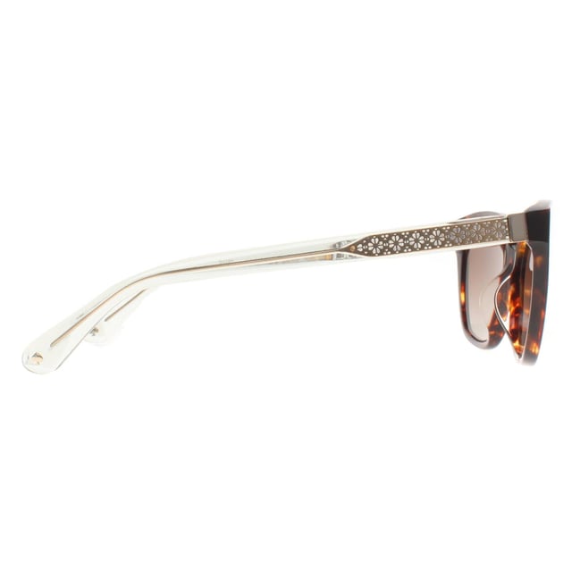 Kate Spade Cat Eye Womens Havana  Brown Gradient Polarized Philippa/G/S  Sunglasses Chic, playful, and undeniably polishedï¿½these Philippa/G/S sunglasses by Kate Spade are a perfect blend of classic charm and modern femininity. Featuring a timeless tortoise shell frame with softly rounded lenses, these shades exude sophistication with a touch of whimsy. Lightweight construction and full UV protection ensure all-day comfort and sun safety, while signature Kate Spade details add a hint of sparkle to your everyday style. Whether you're brunching or beach-bound, the Philippa/G/S keeps you shaded in style.