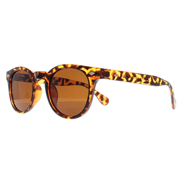 Montana Round Unisex Shiny Turtle Brown Polarized MP191  Sunglasses offer a sleek, contemporary design with a lightweight polycarbonate frame and full-rim oval shape. Equipped with polarized Category 3 lenses, they provide excellent glare reduction and UV protection, making them ideal for various outdoor activities.