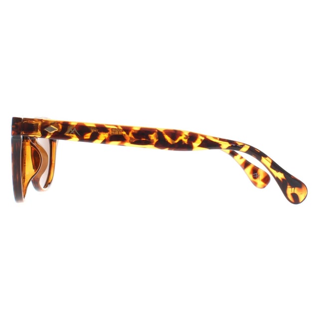 Montana Round Unisex Shiny Turtle Brown Polarized MP191  Sunglasses offer a sleek, contemporary design with a lightweight polycarbonate frame and full-rim oval shape. Equipped with polarized Category 3 lenses, they provide excellent glare reduction and UV protection, making them ideal for various outdoor activities.
