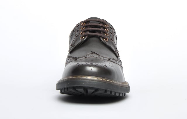 A timeless classic by Catesby, these mens leather brogues are a wardrobe staple featuring designer stitch and punch-hole detailing that is sure to turn heads. Constructed with a secure lace up system, durable rubber outsole with a slight raised heel, and a cushioned insole, these shoes will compliment a variety of outfits.
 - Leather upper
 - Designer stitch and punch-hole brogue detailing
 - Secure lace up fit
 - Cushioned footbed
 - Secure 5-hole lace up fastening
 - Durable rubber outsole