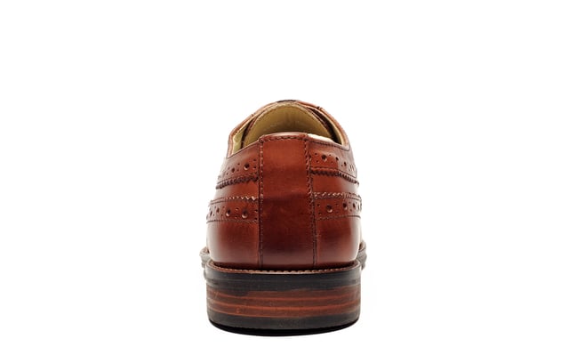 Catesby England was founded in 1970 with a vision and dedication focused on quality, craftsmanship, and a fine attention to detail. From its modest beginnings in a countryside workshop, Catesby England grew into a name synonymous with classic English footwear, blending heritage with modern craftsmanship, manufactured from the finest leathers to ensure durability, comfort, and effortless style.
 The Catesby George is a premium designer brogue, crafted in high-end leather with intricate stitch and punch-hole detailing these brogues boast a timeless style.
 Featuring a classic lace up system, slight raised heel, and a Comfort Flex cushioned insole, the George delivers vintage styling with sumptuous comfort every time and provides the perfect smart/casual mix that is sure to add a touch of the debonaire style to any mans outfit.
 - Premium leather upper
 - Leather lining
 - 5-hole lace closure
 - Intricate stitch and punch-hole detailing
 - Padded Comfort Flex footbed
 - Durable outsole
 - Catesby branding