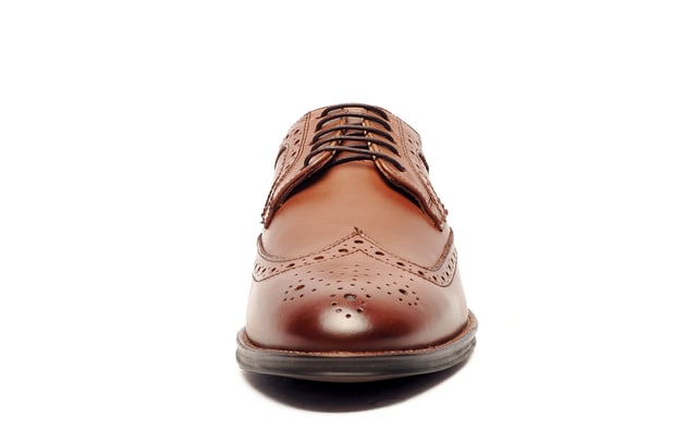 Catesby England was founded in 1970 with a vision and dedication focused on quality, craftsmanship, and a fine attention to detail. From its modest beginnings in a countryside workshop, Catesby England grew into a name synonymous with classic English footwear, blending heritage with modern craftsmanship, manufactured from the finest leathers to ensure durability, comfort, and effortless style.
 The Catesby George is a premium designer brogue, crafted in high-end leather with intricate stitch and punch-hole detailing these brogues boast a timeless style.
 Featuring a classic lace up system, slight raised heel, and a Comfort Flex cushioned insole, the George delivers vintage styling with sumptuous comfort every time and provides the perfect smart/casual mix that is sure to add a touch of the debonaire style to any mans outfit.
 - Premium leather upper
 - Leather lining
 - 5-hole lace closure
 - Intricate stitch and punch-hole detailing
 - Padded Comfort Flex footbed
 - Durable outsole
 - Catesby branding