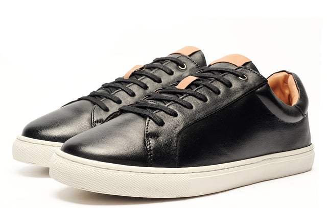 Catesby England was founded in 1970 with a vision and dedication focused on quality, craftsmanship, and a fine attention to detail. From its modest beginnings in a countryside workshop, Catesby England grew into a name synonymous with classic English footwear, blending heritage with modern craftsmanship, manufactured from the finest leathers to ensure durability, comfort, and effortless style.
 Crafted from premium leather, this must-have trainer blends sleek, casual design with all-day comfortperfect for wherever the day takes you. Whether youre dressing up for the office or keeping it cool on the weekend, the Catesby Hugo has you covered.
 With its subtly padded ankle collar, ultra-soft lining, and cushioned foam footbed, every step feels like a treat. Versatile, stylish, and endlessly wearablethis is the trainer your wardrobes been waiting for.
 - Premium leather upper
 - Lace fastening
 - Subtle Padded Collar for Added Comfort
 - Super Soft Cushion Comfort Insole
 - Durable outsole
 - Catesby branding