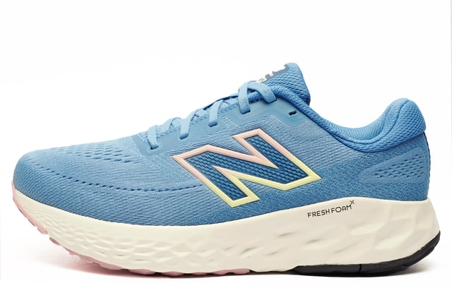 NEW IN  2025 MODEL & COLOUR 
 The New Balance Fresh Foam X Evoz v4 Womens Running Shoes offer an unparalleled fusion of comfort, stability, and responsiveness, making them the ideal companion for runners of all levels. Whether you're a seasoned marathoner or just beginning your running journey, these shoes provide the perfect balance of cushioning and support to enhance every stride.
 At the heart of the Evoz v4 is New Balances Fresh Foam X midsole cushioning technology, engineered to deliver an ultra-soft, cloud-like feel while maintaining the responsiveness needed for a smooth, efficient ride. The plush cushioning absorbs impact effortlessly, reducing strain on your feet and joints, so you can go the extra mile with confidence.

 - NEW IN  2025 MODEL & COLOUR 
 - Textile / synthetic upper 
 - Fresh Foam cushioned midsole
 - Lace closure
 - Soft padded heel & ankle collar 
 - Durable outsole
 - Comfort cushioned insole 
 - New Balance branding
