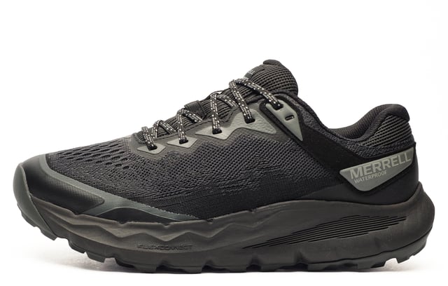 NEW IN  2025 MODEL & COLOUR
Discover the perfect balance of style and high-performance engineering with Merrells reimagined best-selling trail shoedesigned for trail runs and all-day wear. Built to keep up with your active lifestyle, it blends the high performance comfort of a running shoe with the rugged durability of a trail-ready companion.
Stay dry and comfortable in any condition with a breathable, waterproof membrane that seals out water while allowing moisture to escape. A padded collar and removable EVA foam footbed ensure a snug, cushioned fit mile after mile.
Engineered with eco-conscious materials, the shoe features 100% recycled laces and webbing, a 50% recycled mesh footbed cover, and a breathable mesh lining treated with Cleansport NXT for natural odor control.
The FloatPro Foam midsole provides long-lasting cushioning and energy return for a smooth, responsive ride, while FLEXconnect dual-directional grooves enhance agility and ground connection. Finished with a Merrell Quantum Grip outsole, it delivers superior traction and stability across all surfaces.

NEW IN  2025 MODEL & COLOUR
- Breathable engineered mesh upper
- Waterproof membrane
- 100% recycled laces and webbing + 50% recycled mesh footbed
-Bellows tongue keeps out debris
- Cleansport NXT treatment for odour control
- FLEXconnect dual-directional flex-grooves
- The FloatPro Foam midsole delivers enhanced cushioning
- Padded heel & ankle collar
- Merrell Quantum Grip durable rubber outsole
- Merrell branding