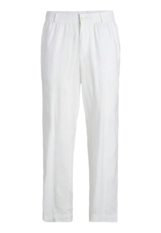Deze broek van Jack & Jones combineert functionaliteit met moderne stijl. Met een rits en knoopsluiting biedt hij een veilige pasvorm en comfortabel draagcomfort. De klassieke 4-pocketstijl zorgt voor voldoende opbergruimte in het dagelijks leven. De riemlussen maken het mogelijk om hem te combineren met je favoriete riem. Hoogwaardige materialen en nauwkeurige afwerking garanderen een prettig draaggevoel – de hele dag door.