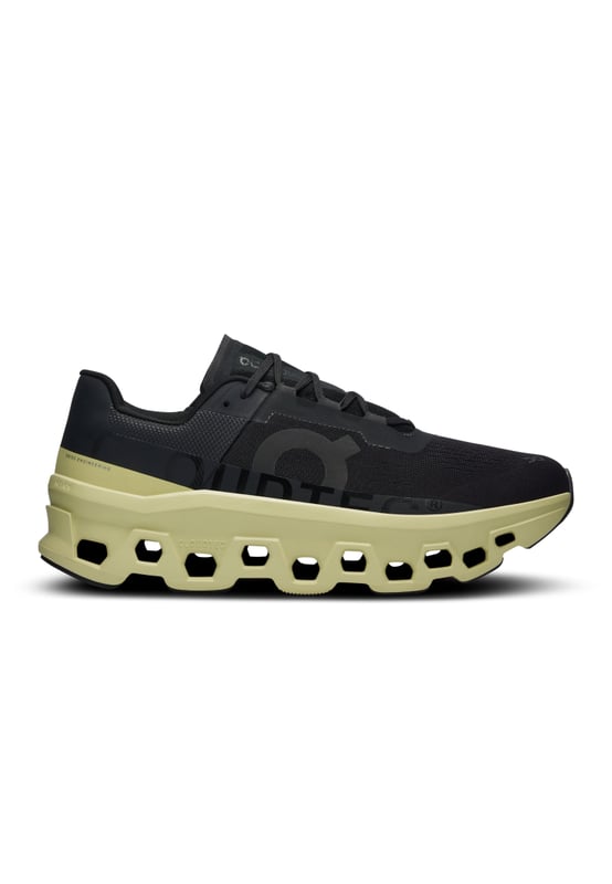 Max-cushioned running shoes meet monster-level bounce and energy return. For a fun, forward-rolling ride.