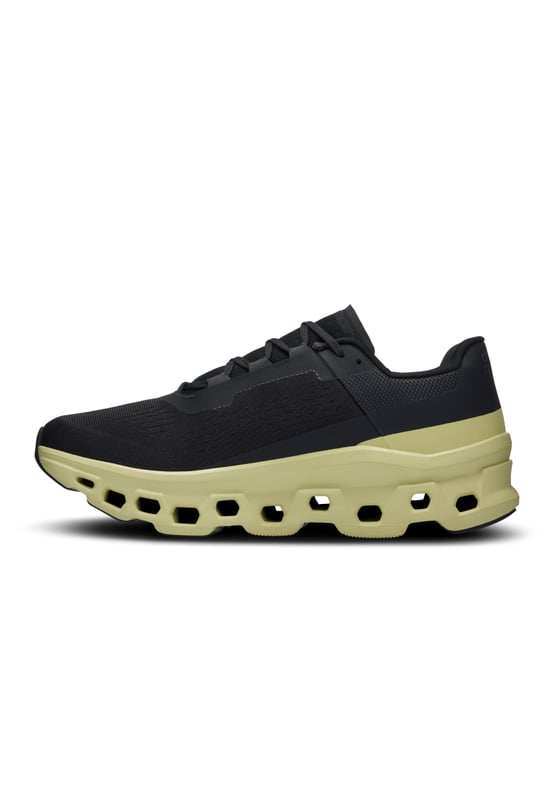 Max-cushioned running shoes meet monster-level bounce and energy return. For a fun, forward-rolling ride.