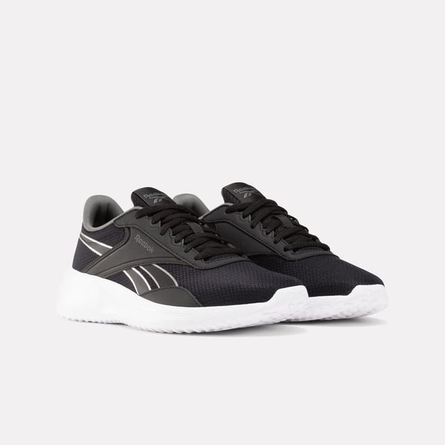 Lightweight mesh upper.Lace closure.Textile lining.EVA midsole and outsole.