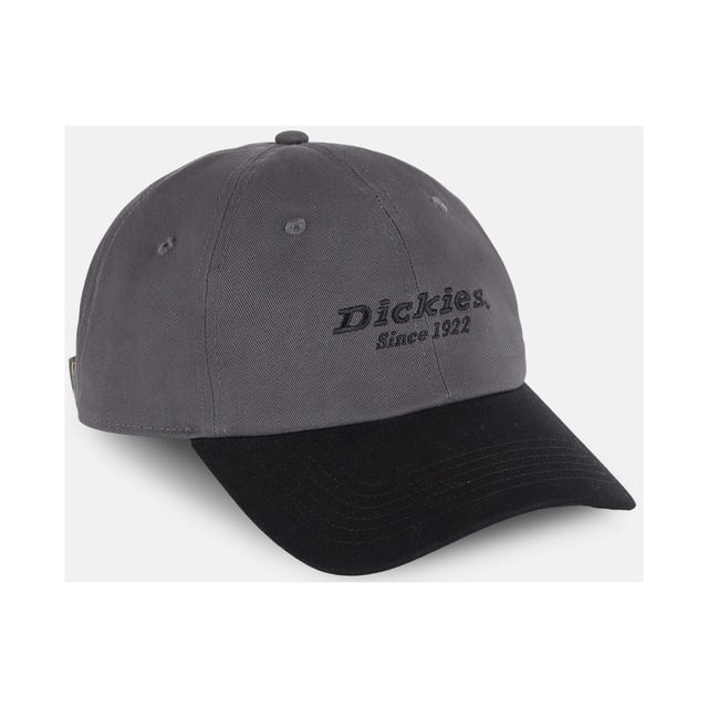 Our Everyday Dickies Twill Cotton Cap is a 6-panel core workwear cap.