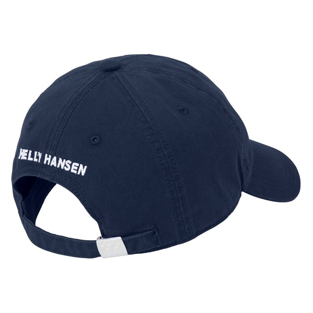 Helly Hansen Sport HH Logo Katoenen Unisex Volwassenen Blauwe Honkbalpetten Bescherm jezelf tegen de zon met onze meest populaire gemerkte pet met het HH®-logo op de voorkant.