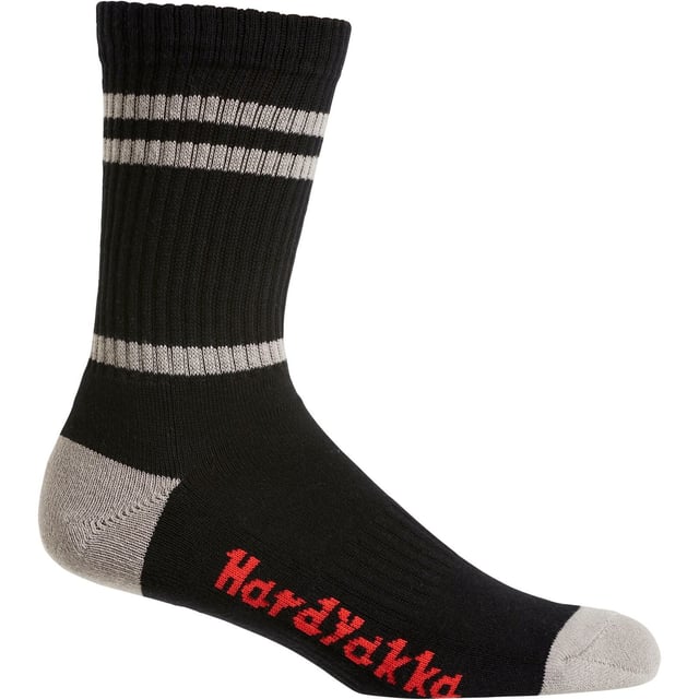Everyday socks you can wear year-round. These men's socks are made from a high-quality polycotton blend with a comfy padded footbed and seamless toes.