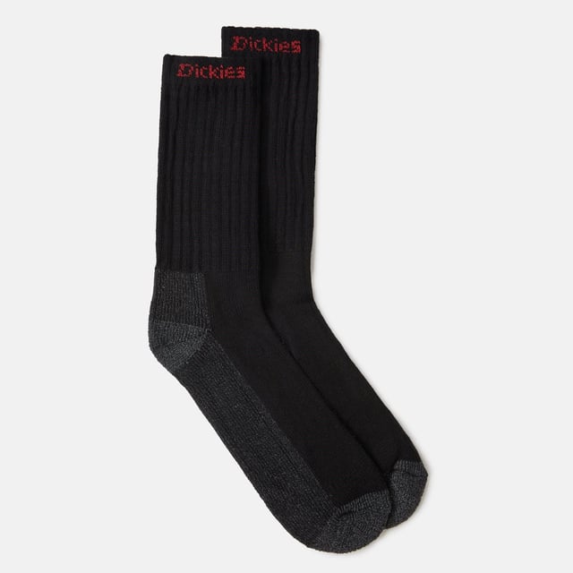 Pair our heavy duty Industrial Work Socks with your go-to work boots for all day comfort. These supportive socks feature a reinforced heel and toe for when you're working hard on your feet.