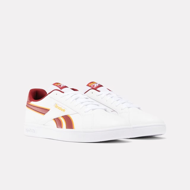 Inspired by classic tennis silhouettes  these sneakers blend clean lines  heritage details  and everyday comfort for a timeless look you can wear anywhere. The synthetic leather upper gives a smooth  sporty feel  while the subtle branding keeps things effortlessly cool.
