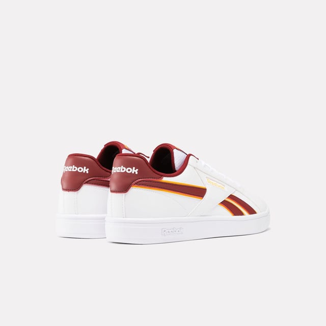Inspired by classic tennis silhouettes  these sneakers blend clean lines  heritage details  and everyday comfort for a timeless look you can wear anywhere. The synthetic leather upper gives a smooth  sporty feel  while the subtle branding keeps things effortlessly cool.