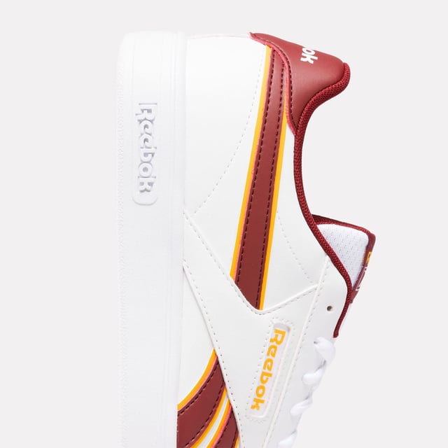 Inspired by classic tennis silhouettes  these sneakers blend clean lines  heritage details  and everyday comfort for a timeless look you can wear anywhere. The synthetic leather upper gives a smooth  sporty feel  while the subtle branding keeps things effortlessly cool.