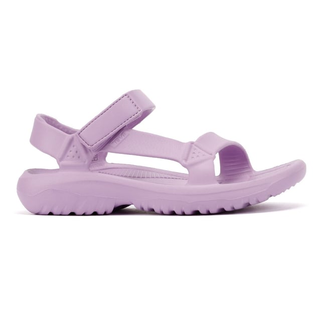 Ultra-lightweight EVA sandals crafted with a full injection-molded design for maximum comfort and durability. Features an easy hook-and-loop closure for a secure, adjustable fit. Water-friendly, vegan, and made with recycled sustainable materials.
