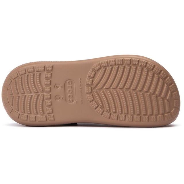 Step into summer fun and give yourself some extra height with the Crocs Classic Crush clogs. These iconic, lightweight slides cradle your feet in blissful comfort thanks to the soft upper and moulded Croslite foam footbed and the platform sole adds a flattering lift to your looks. Slip them on to run errands or enjoy a casual summer day. With signature ventilation ports, these sandals promise carefree fun wherever your days take you.