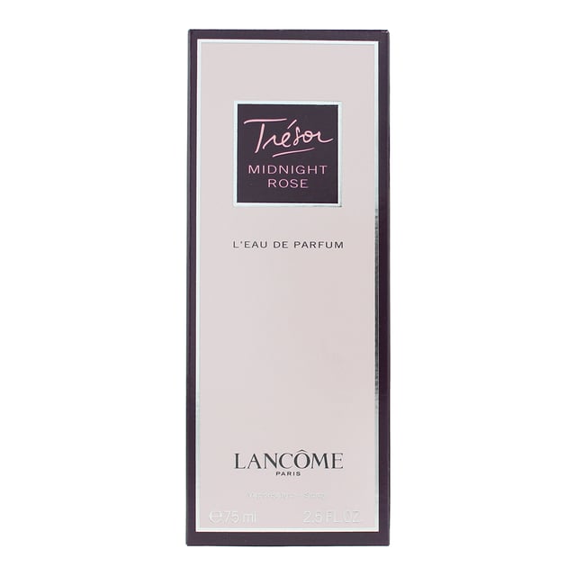 Tresor Midnight Rose by Lancome is a Floral Woody Musk fragrance for women. Tresor Midnight Rose was launched in 2011. Top notes are Rose and Raspberry; middle notes are Peony , Pink Pepper ,Cassis and Jasmine; base notes are Virginia Cedar ,Vanilla and Musk.