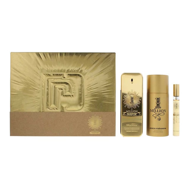 1 Million Parfum, launched in 2020, is a sweet synthetic fragrance for men by Paco Rabanne. Perfect for Spring, Fall and Winter, this fragrance is mostly worn during the evening. Created by Christophe Raynaid and Quentin Bisch, this fragrance contains Floral Notes, Amber, Leather and Salty Skin.