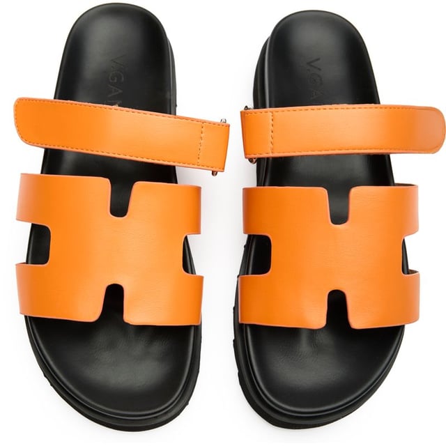 The Shea Slide from V.Gan is the ultimate summer companion.  These fashion-forward, super comfy V.Gans are crafted from high-quality PETA-approved vegan uppers and soles, have a slightly raised platform, offering sleek style and ethical chic. Made in a certified vegan factory using sustainably sourced materials and shipped in recycled packaging, this warm-weather staple will take you on holidays as well as urban alfresco outings and staycation adventures.