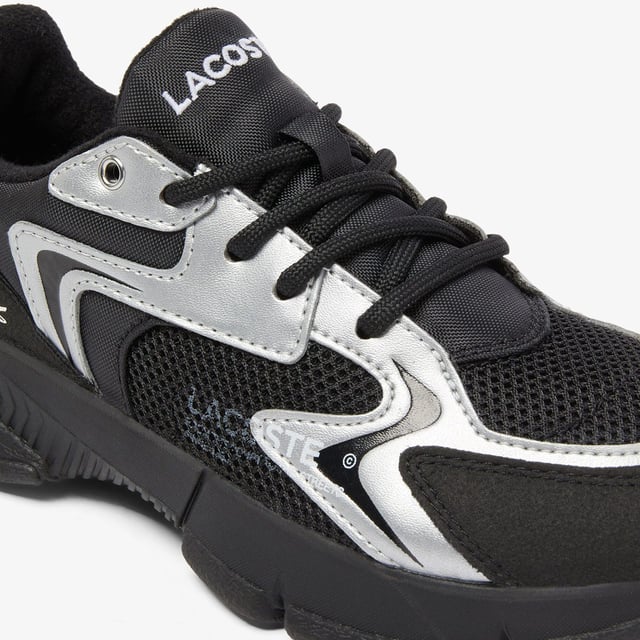 Children's L003 Neo Trainers Mesh and synthetic uppers Buckle at back Textile lining  Ortholite sole Thick rubber outsole Crocodile at the quarter