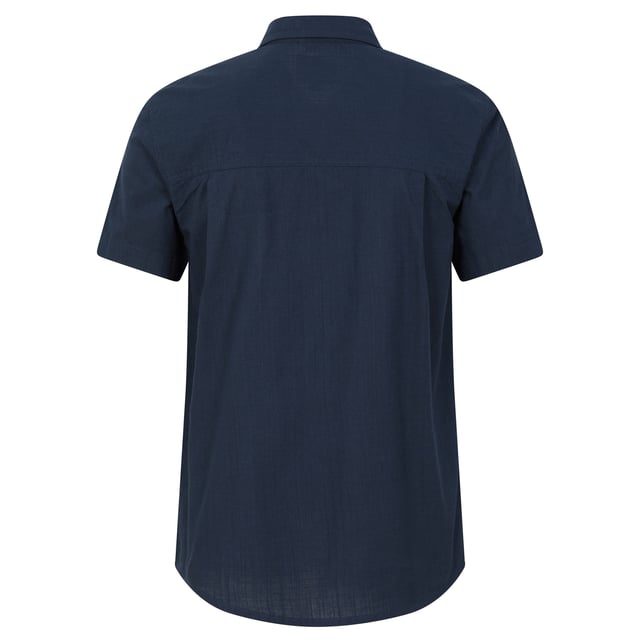 100% Cotton. Fabric: Slub. Lining: Mesh. Design: Textured. Pockets: 1 Chest Pocket, Zip. Fastening: Button-Down. Neckline: Collared. Sleeve-Type: Short-Sleeved. Fabric Technology: Breathable, Lightweight. Fit: Regular. XS: 35 in. S: 37 in. M: 40 in. L: 43 in. XL: 46 in. XXL: 49 in. 3XL: 53 in. 4XL: 56 in.