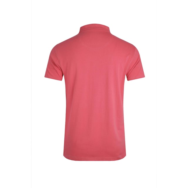 100% Organic Cotton. Fabric: Pique. Design: Embroidered, Logo, Plain. Fastening: Button, Pull Over. Sleeve-Type: Short-Sleeved. Neckline: Turn Down Collar. 2 Button Placket, Contrast Button Placket. S: 37 in. M: 40 in. L: 43 in. XL: 46 in. XXL: 49 in. 3XL: 52 in. 4XL: 55 in. 5XL: 58 in.